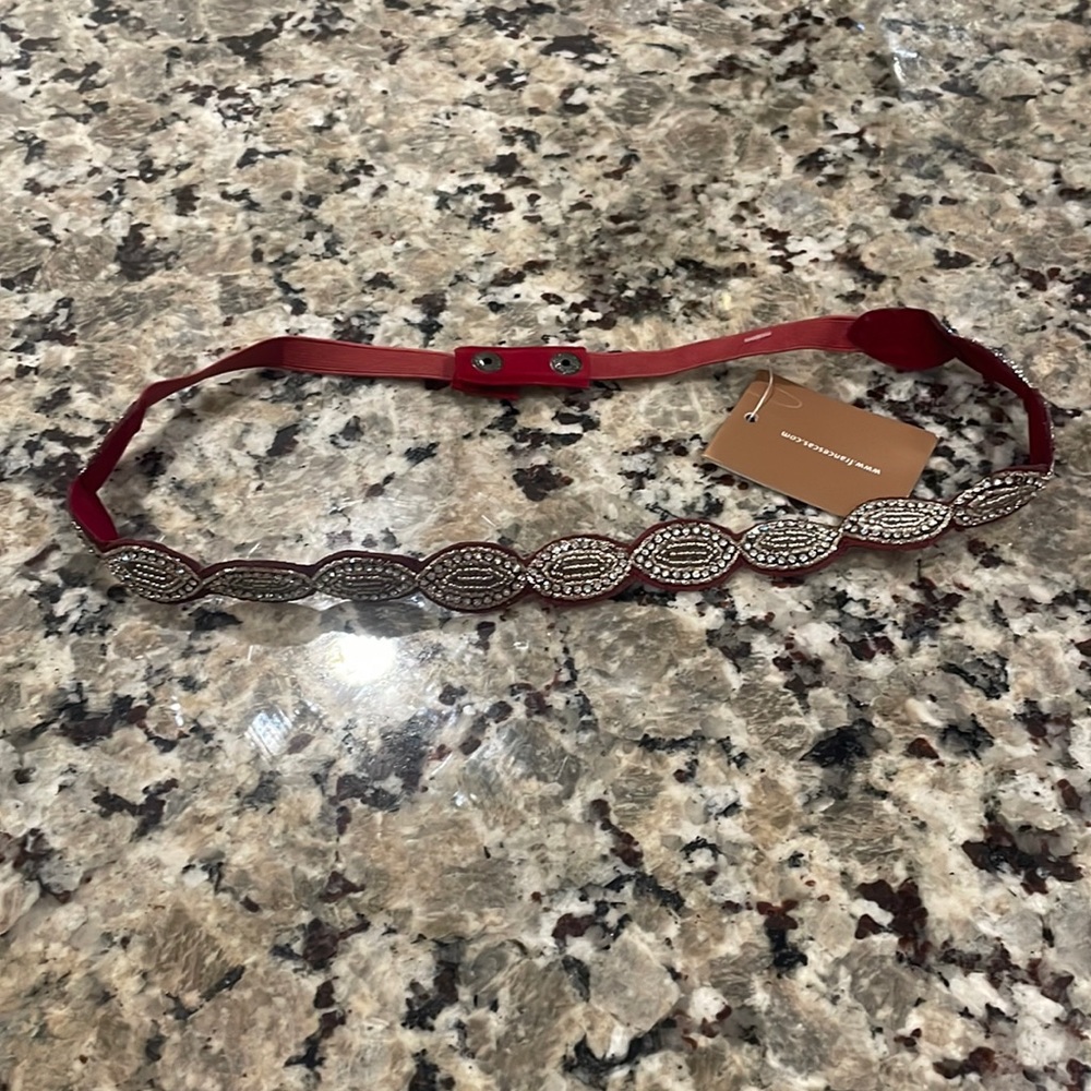 Rhinestone belt